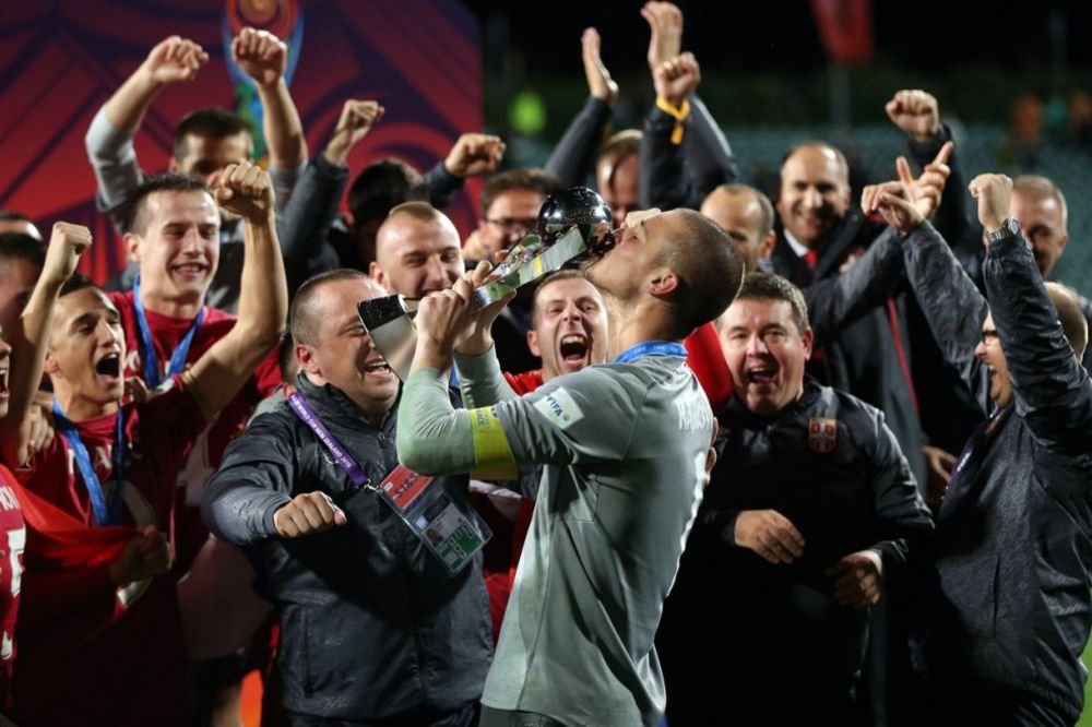 (FOTO) U OBJEKTIVU:  Evo kako su fotoreporteri videli titulu prvaka sveta fudbalera Srbije