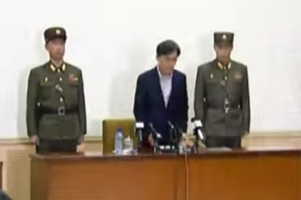 (VIDEO) SEVERNA KOREJA: Doživotna robija za dvojicu južnokorejskih špijuna
