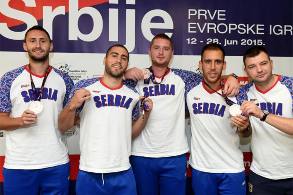 STIGLA MEDALJA: Basketaši doneli u Beograd bronzu sa Evropskih igara