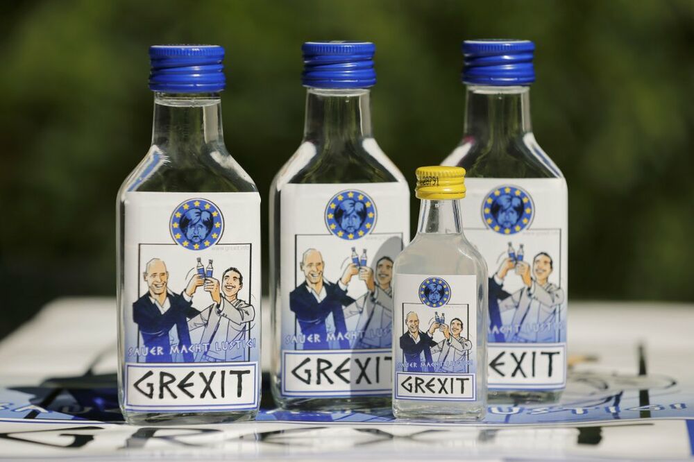 KAD TI ŽIVOT SERVIRA LIMUN: Nemac iskoristio grčku krizu da lansira votku Gregzit