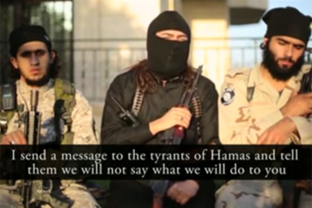(VIDEO) ISIL PRETI HAMASU: 8 godina vladate Pojasom Gaze i niste nametnuli šariju? Zgazićemo vas!