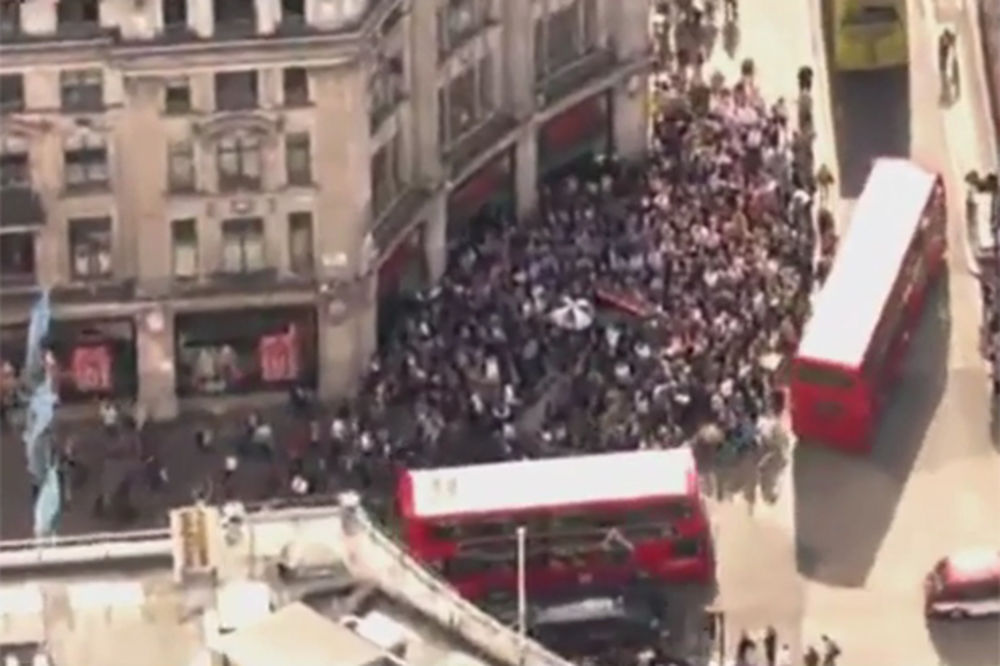 (VIDEO I FOTO) KAO DA JE SMAK SVETA: Ludnica u Londonu zbog štrajka metroa!