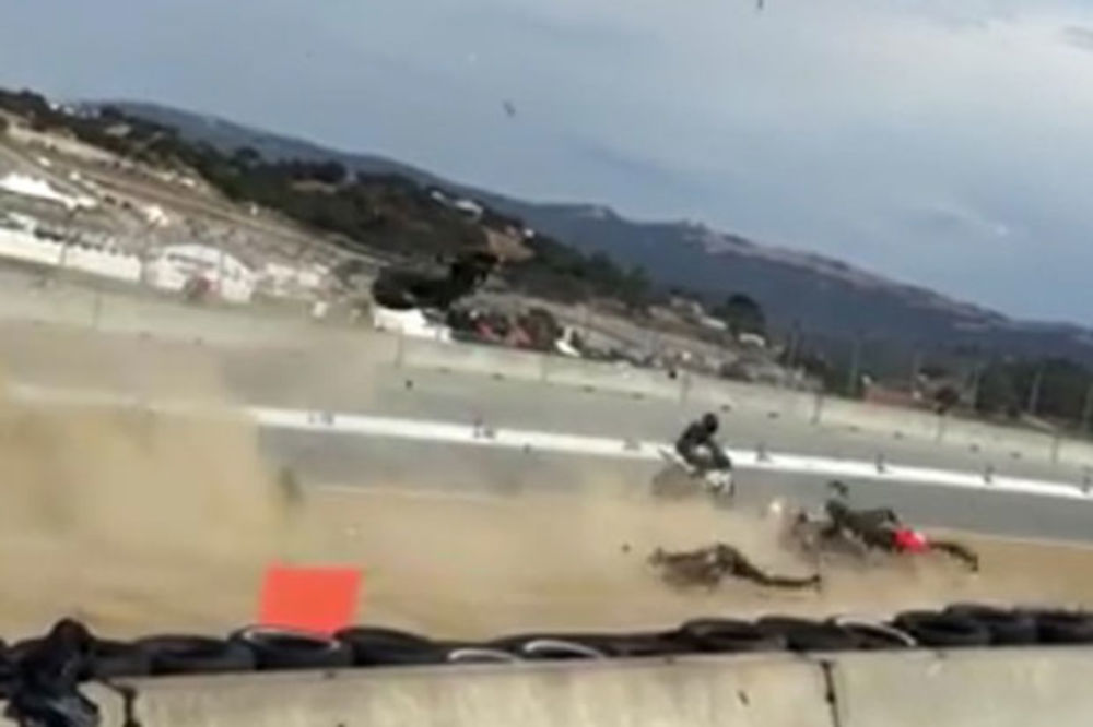 (VIDEO) FATALNI SUDAR NA TRCI: Dvojica španskih motociklista poginula u jezivoj nesreći