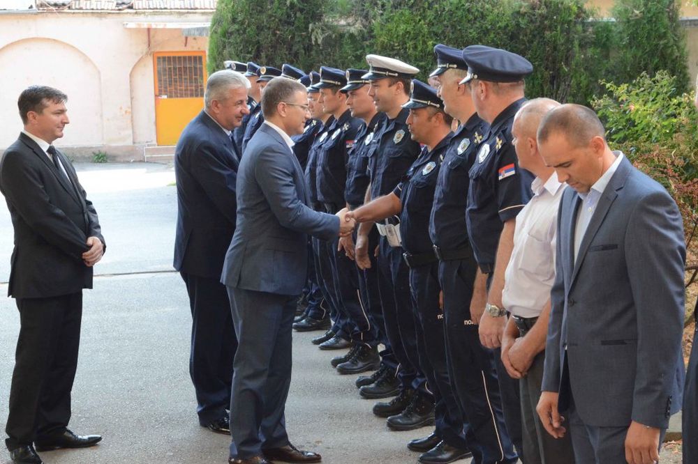 Stefanović obišao policijsku upravu u Požarevcu