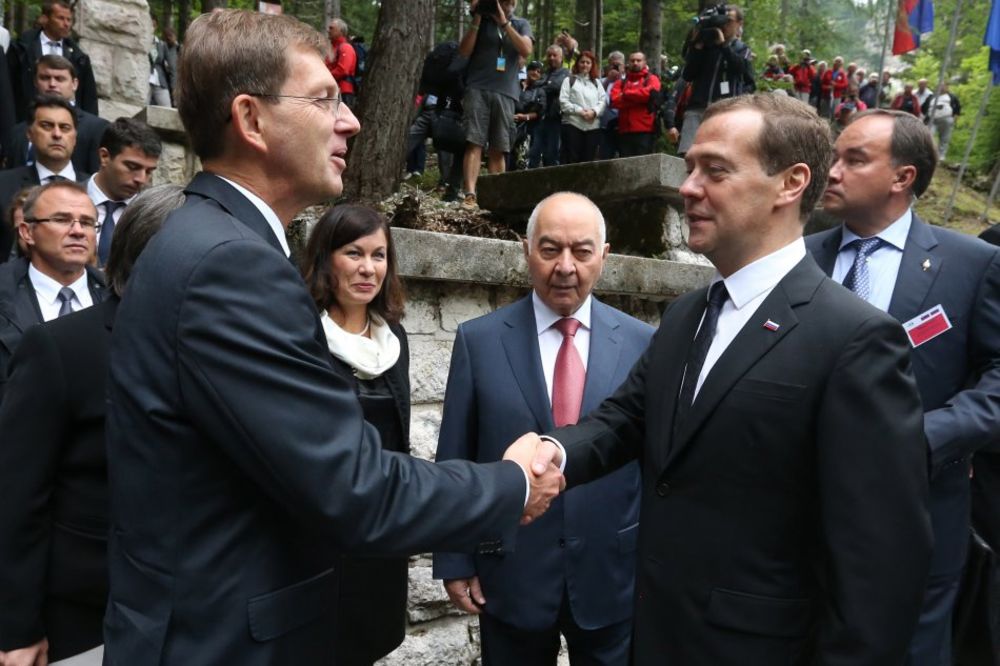 MEDVEDEV U LJUBLJANI: Slovenija može da učestvuje u Turskom toku