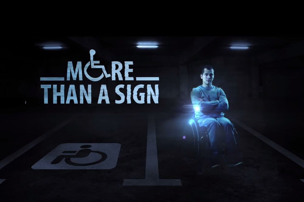 (VIDEO) AKO OVO NE POMOGNE, NEĆE NIŠTA: Hologrami invalida čuvaju parking mesta!