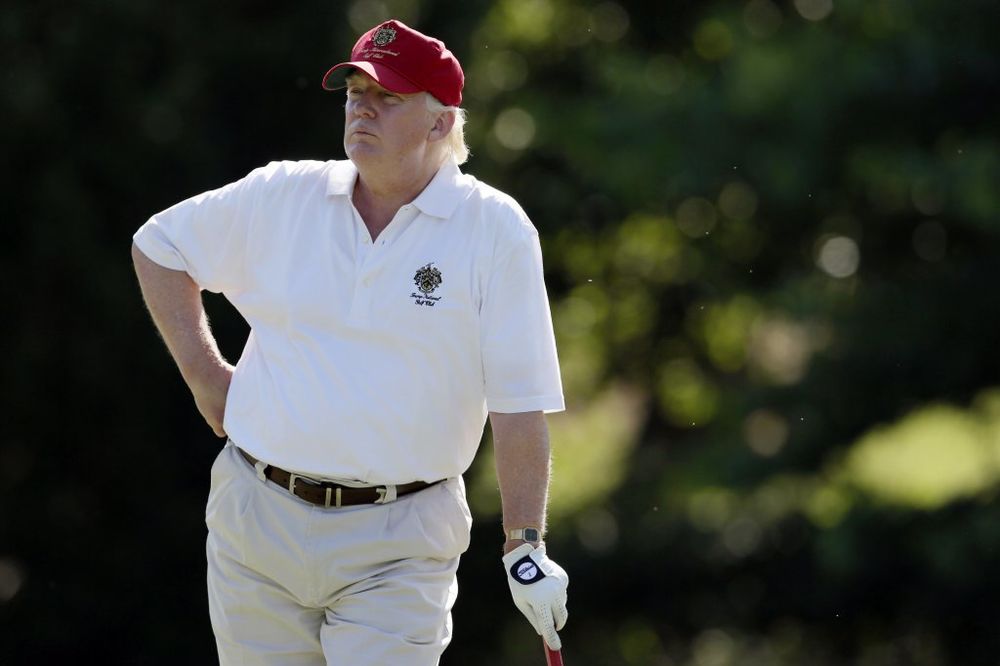 I GOLF U NEVOLJI ZBOG NJEGA: Tramp uzurpirao golf turnir za svoju političku promociju