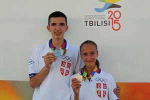 DVA SREBRA I BRONZA: Još tri medalje za Srbiju na EYOF-u
