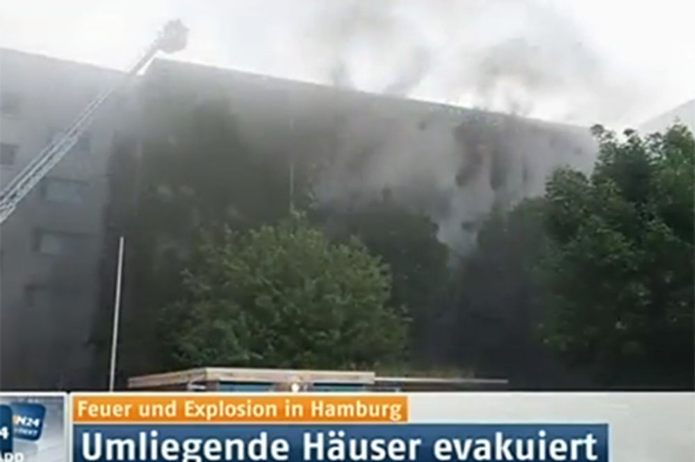 (VIDEO) EKSPLOZIJA U HAMBURGU: 21 povređen u eksploziji, stradala i kola na ulici!