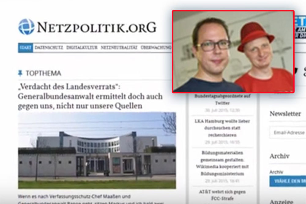 (VIDEO) IPAK NISU ODALI DRŽAVNU TAJNU: Nemačka oslobodila novinare osumnjičene za veleizdaju