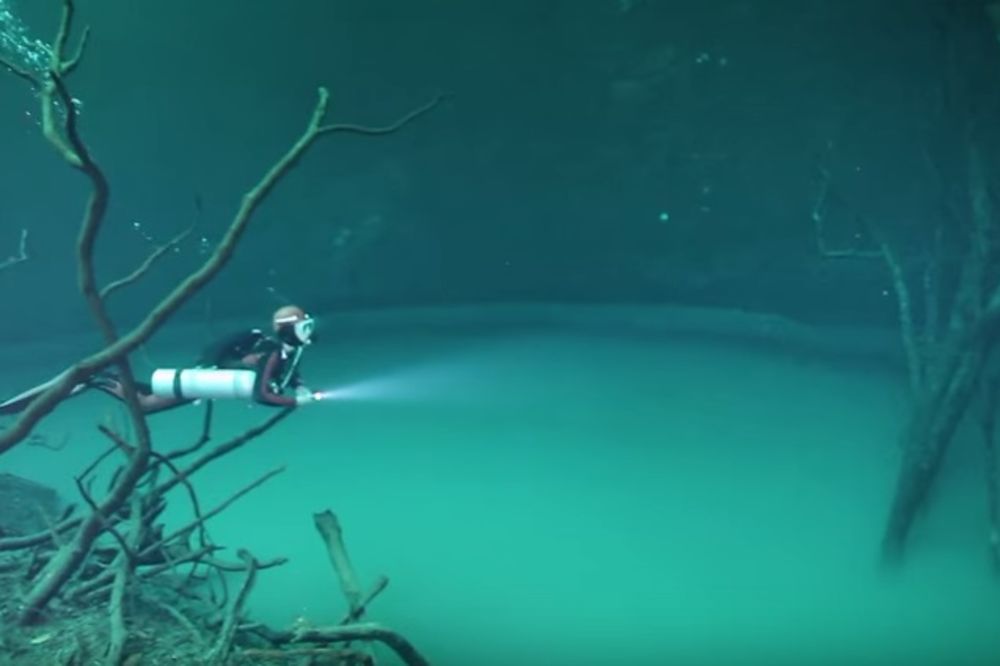 ČUDESNO OTKRIĆE: Ronilac naišao na neverovatnu podzemnu reku u Meksiku
