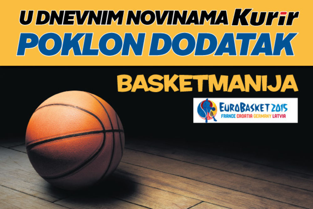 SAMO U KURIRU: Basketmanija, magazin posvećen Evropskom prvenstvu u košarci