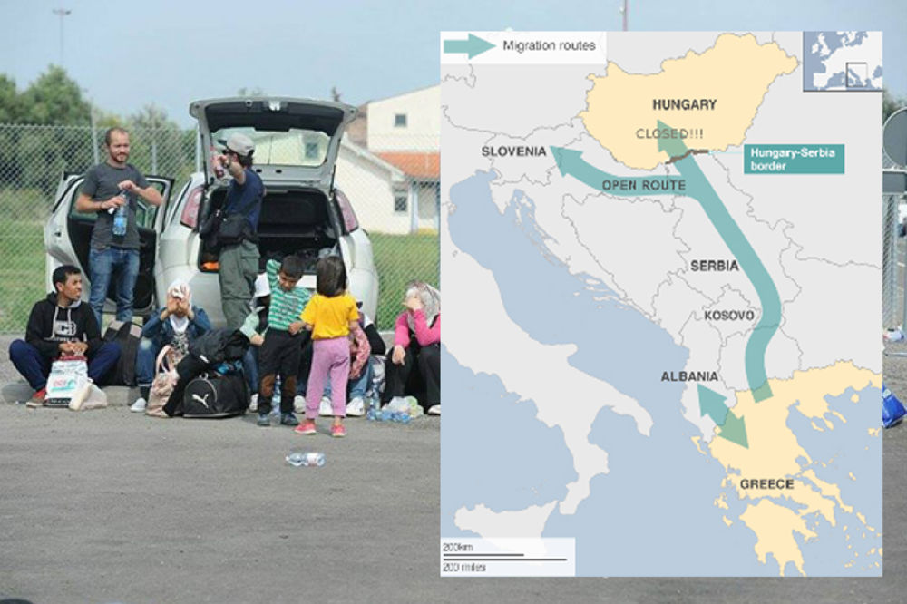 PANIKA U HRVATSKOJ, MOGUĆA VANREDNA SITUACIJA Migranti kreću ka Hrvatskoj! Ovo je njihova nova ruta