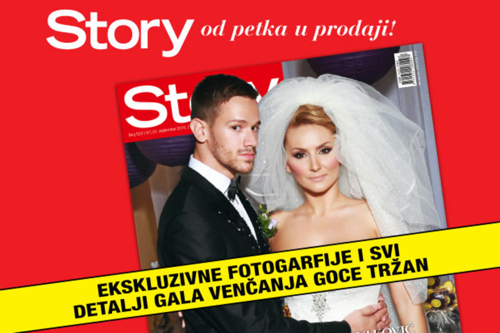 SAMO U MAGAZINU STORY: Ekskluzivne fotografije i svi detalji glamuroznog  venčanja Goce Tržan