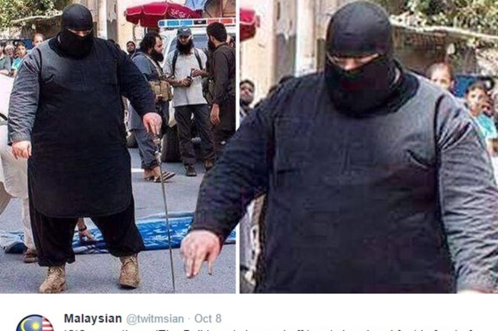 UPOZNAJTE BULDOŽERA: Ovaj dželat od 120 kilograma seče glave za Islamsku državu