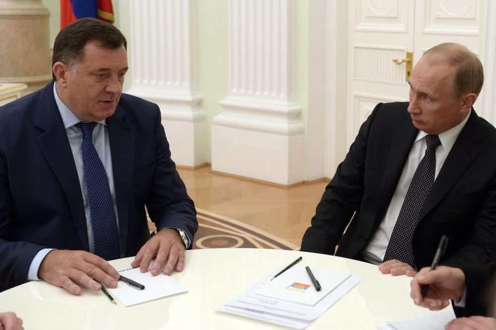 BALKAN KLJUČA, ALI TO NIKO NE VIDI: Putinova podrška Dodiku izazvaće novi rat u Bosni i Srbiji