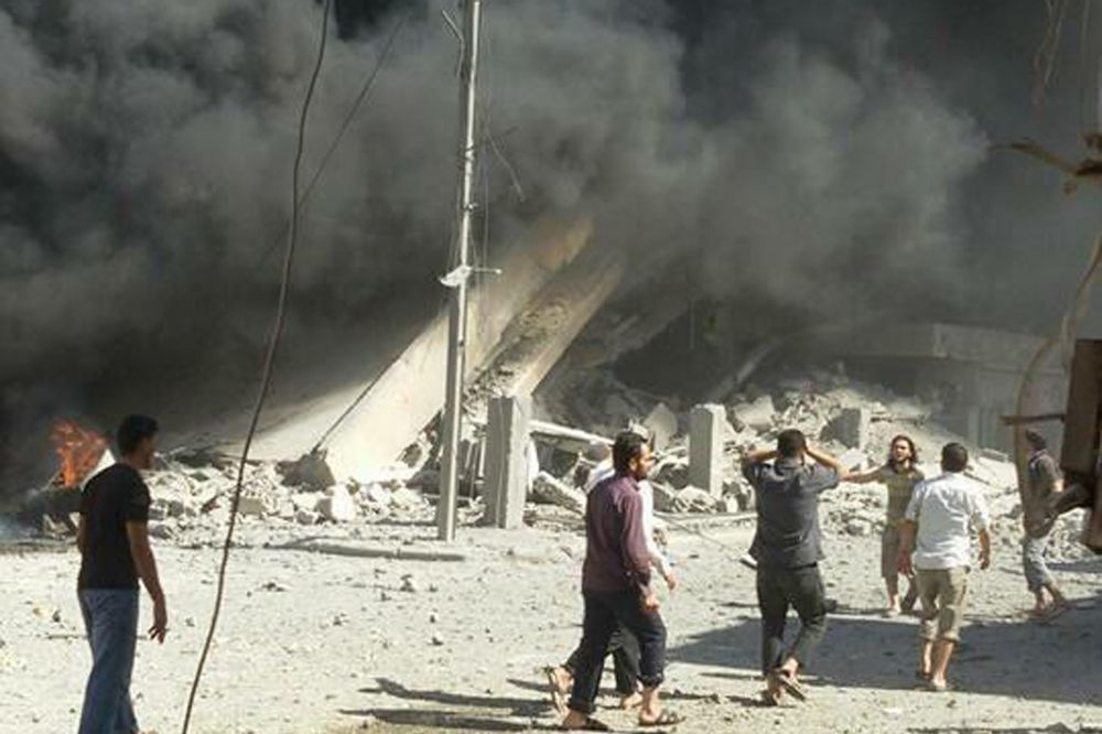 UNIŠTENO LEGLO DŽIHADISTA: Bombardovana zgrada Al Nusre u Siriji, ubijeno više od 25 islamista