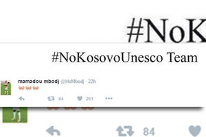 OPET DOMINIRA Mbođ: Hvala što ste glasali da Kosovo ne uđe u Unesko!
