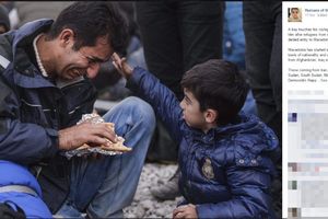 SRCE DA TI PUKNE: Ova fotografija nastala na granici s Makedonijom rasplakala je svet!