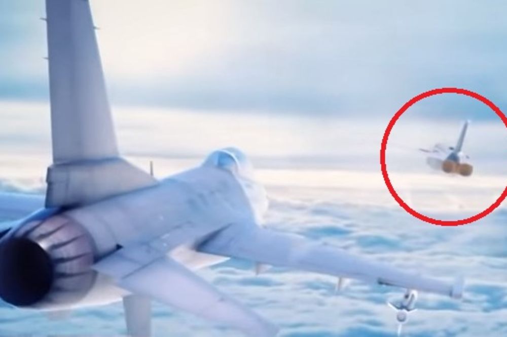 POGLEDAJTE ŠTA SE DESILO IZNAD SIRIJE: F-16 se približio ruskom avionu! Tada je poletela raketa...