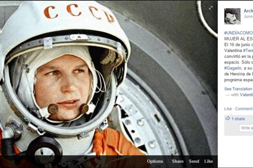 30 GODINA NIJE SMELA DA ODA TAJNU: Malo je falilo da se prva žena u svemiru ne vrati na Zemlju