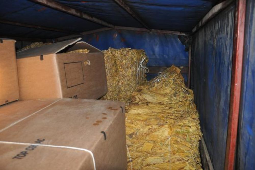VREDNOST ROBE 650.000 DINARA: Policija zaplenila 1.620 kilograma duvana