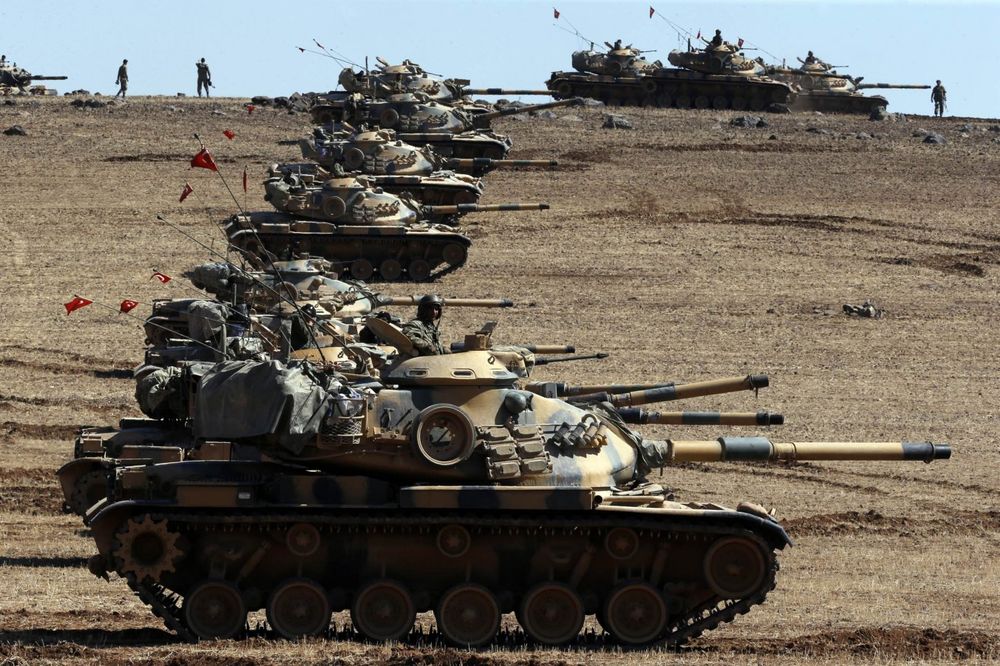POČELO ŽESTOKO GRANATIRANJE: Turska vojska udarila na Kurde i džihadiste u Siriji!