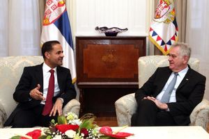 OPROŠTAJNA POSETA: Nikolić primio odlazećeg ambasadora Iraka