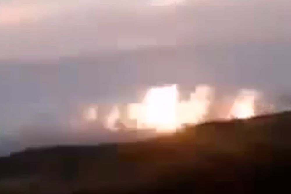 GORELA JE ZEMLJA: Evo kako su ruski bombarderi spalili zonu u kojoj su teroristi ubili pilota SU-24!