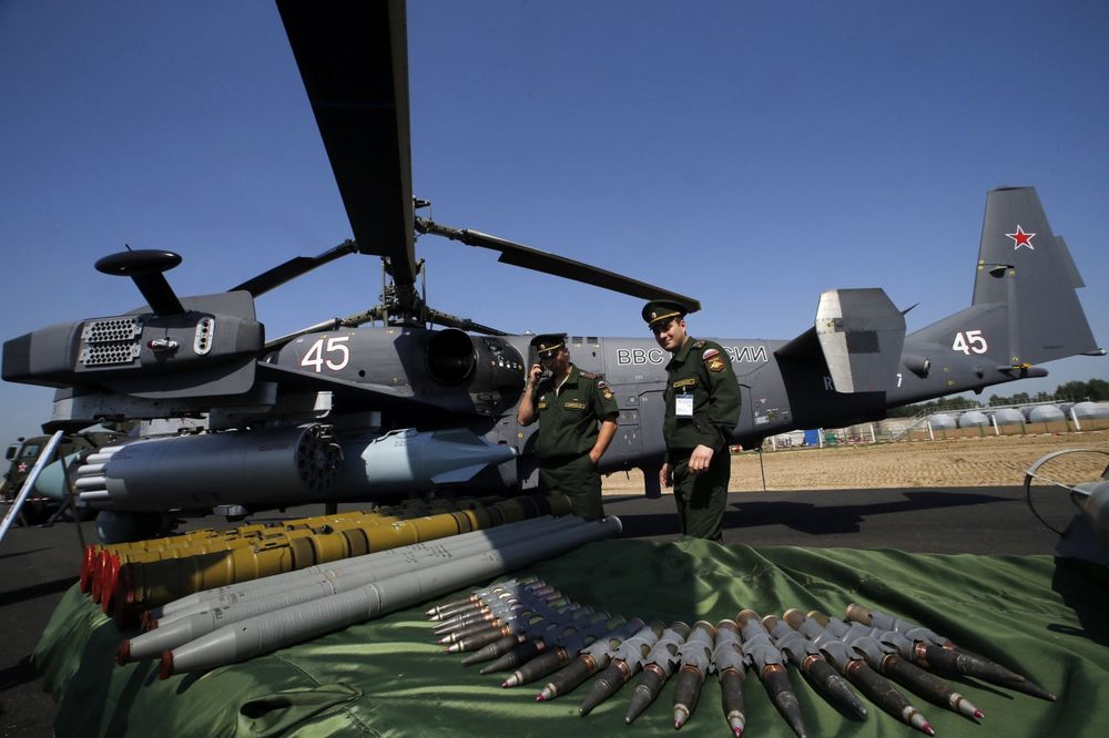 SMRT ZA DŽIHADISTE: Ruski helikopter Ka-52 Aligator snimljen u Siriji