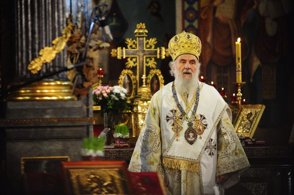 (FOTO) BOŽIĆNA LITURGIJA: Patrijarh Irinej u Sabornoj crkvi
