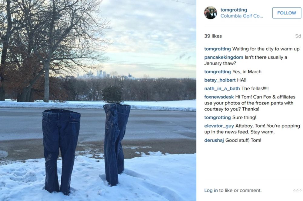 ZABAVA ZA CEO KOMŠILUK: Toliko je hladno u Minesoti da su čak i duhovi počeli da nose pantalone