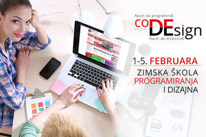 Besplatna zimska škola programiranja i dizajna – coDEsign2016