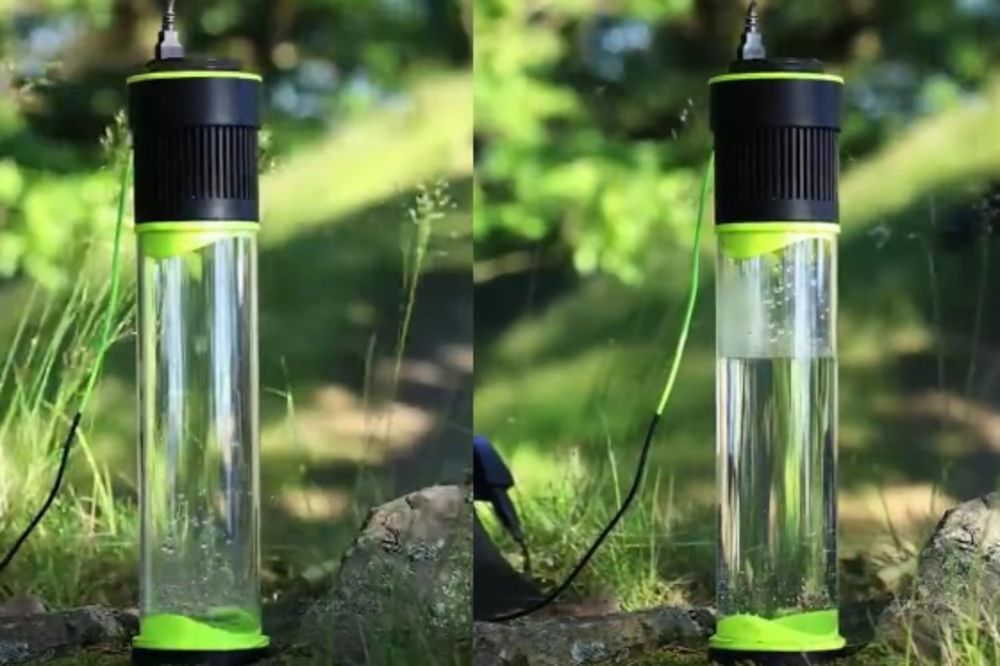 (VIDEO) IZUM KOJI ĆE ISKORENITI ŽEĐ U SVETU: Ova flaša od vazduha pravi vodu za piće