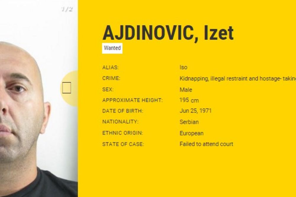 PUCNJAVA U NOVOM PAZARU: Ranjen Izet Ajdinović sa poternice Europola