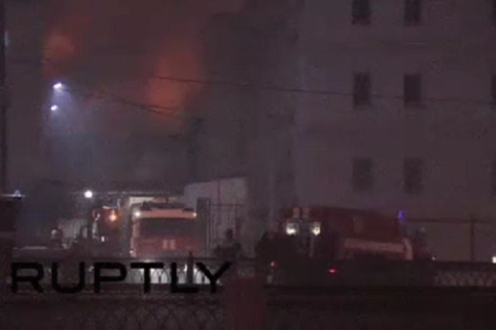 (VIDEO) NAMERNO PODMETNUT POŽAR? 3 deteta među 12 žrtava u izgoreloj fabrici u Moskvi