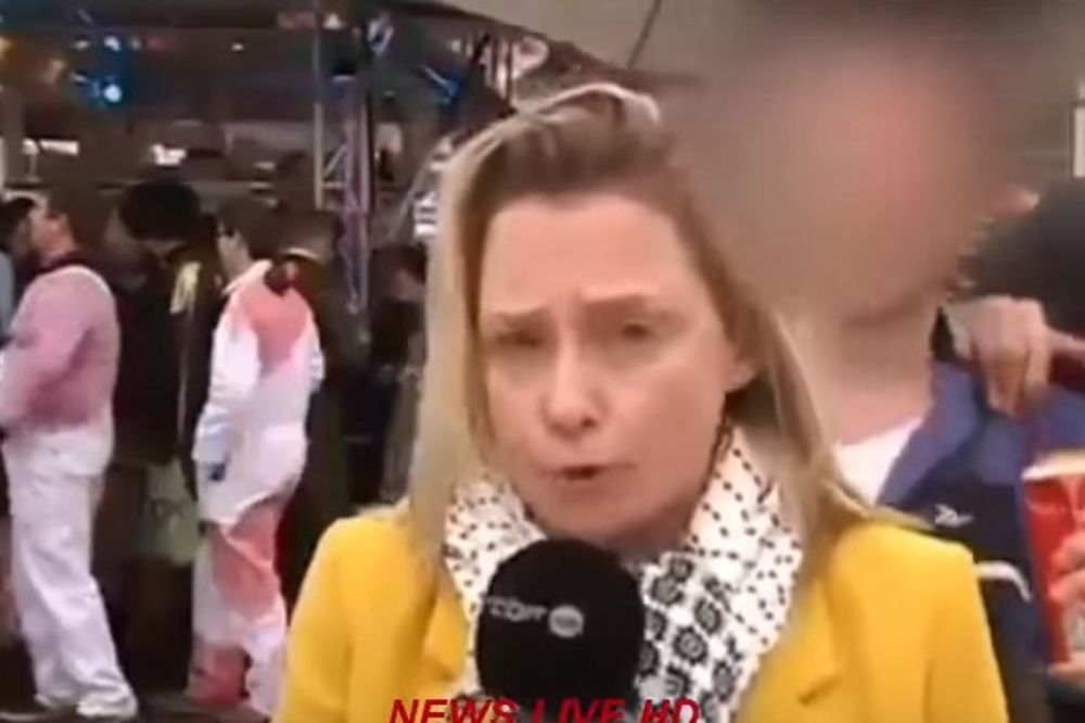 (VIDEO) ZLOSTAVLJANJE UŽIVO: Novinarku seksualno pastvovali dok je radila svoj posao