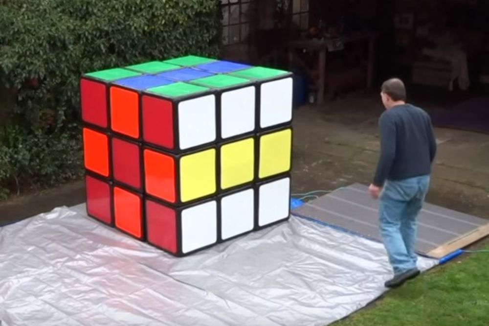 NAJTEŽA ZAGONETKA NA SVETU SADA JE I NAJVEĆA: Da li ste dovoljno jaki da rešite ovu Rubikovu kocku?