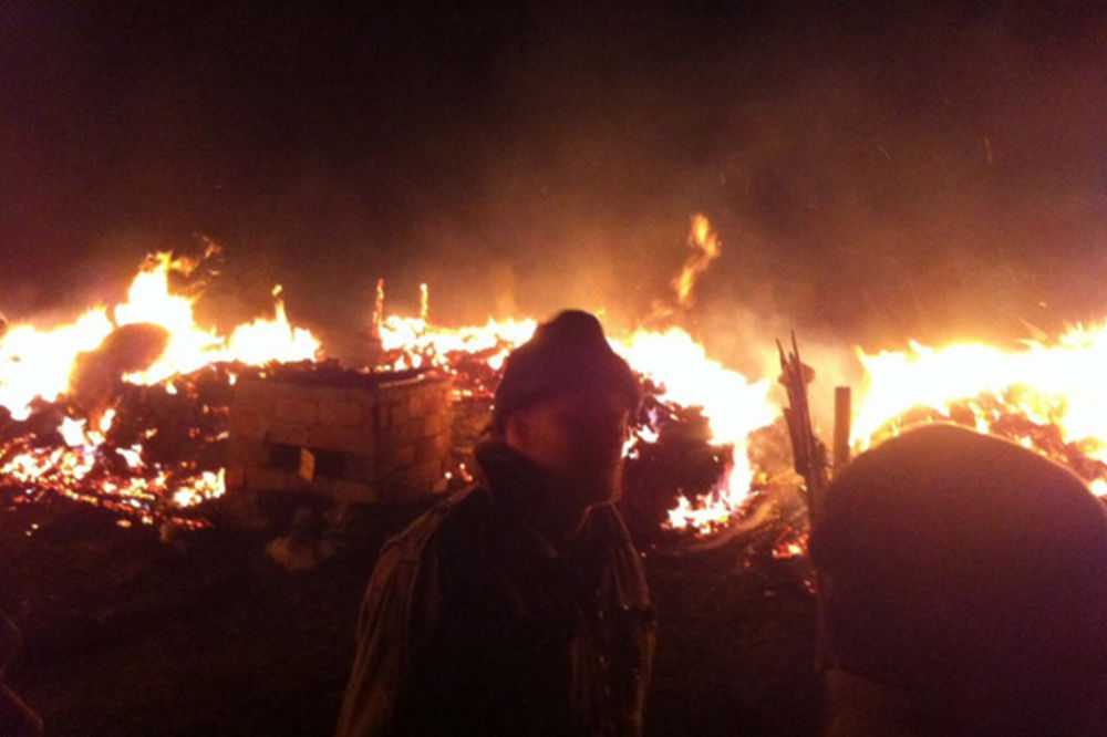 IZGORELO OSAM OBJEKATA: Veliki požar u selu Bioc kod Sjenice