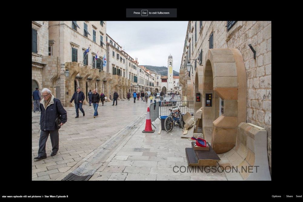 (FOTO) VANZEMALJCI MEĐU HRVATIMA: Novi Ratovi zvezda dolaze u Dubrovnik