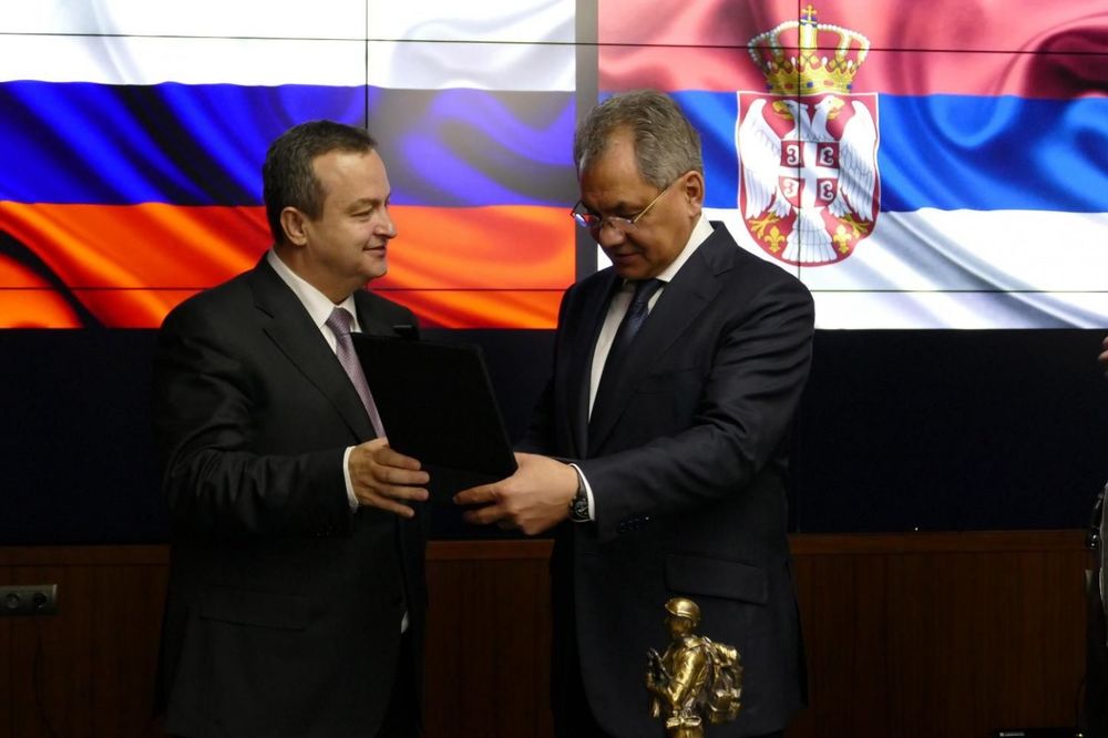SASTANAK DAČIĆ-ŠOJGU: Srbija zainteresovana za razvoj vojne saradnje sa Rusijom