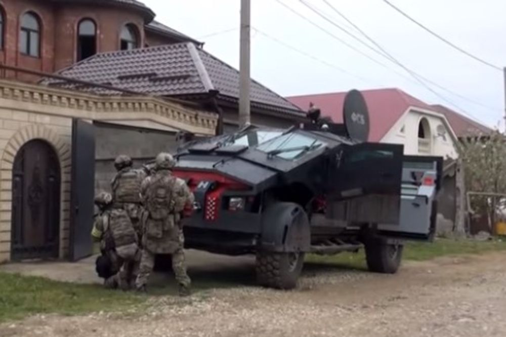(VIDEO) NIKO NIJE ZNAO DA JE VEĆ U AKCIJI: Tajno rusko vozilo snimljeno u Dagestanu