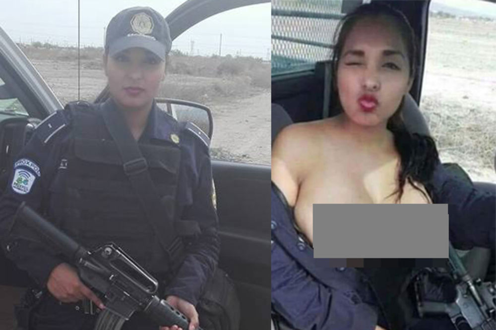 SELFI ZA OTKAZ: Seksi meksička policajka suspendovana zbog golišave fotke