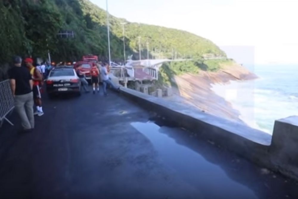 (FOTO, VIDEO) KATASTROFA U BRAZILU: Srušila se olimpijska staza u Riju, dvoje poginulo