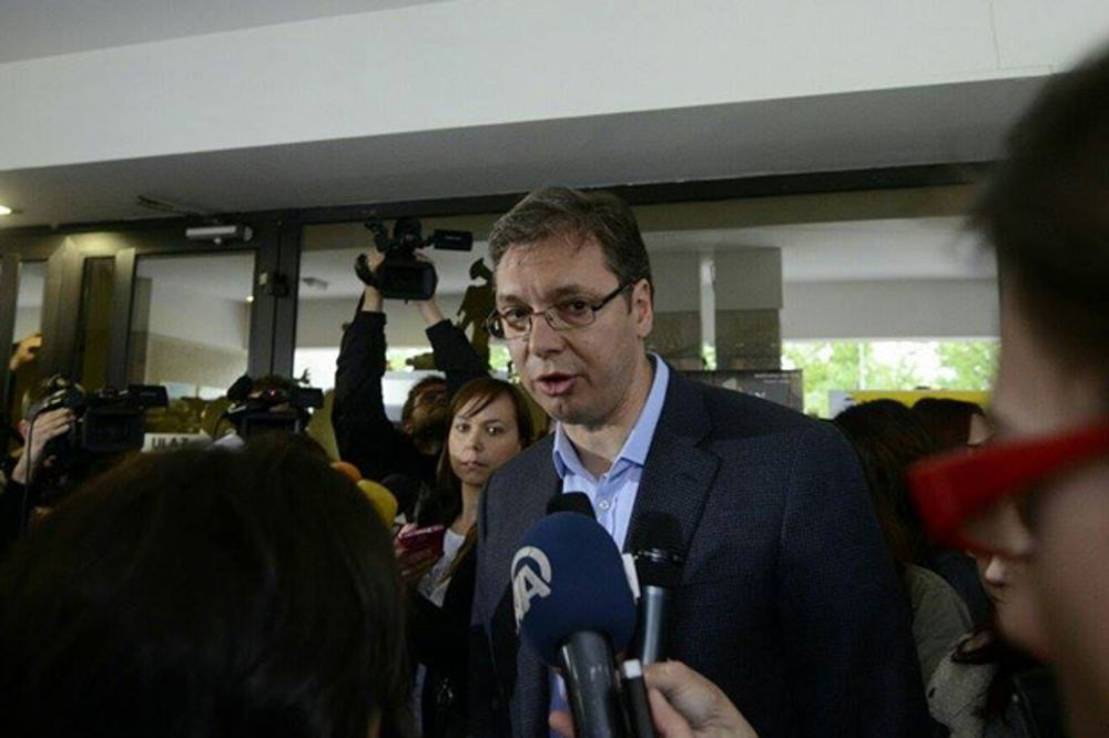 Vučić: Ako pobedimo, nastavljamo evropski put