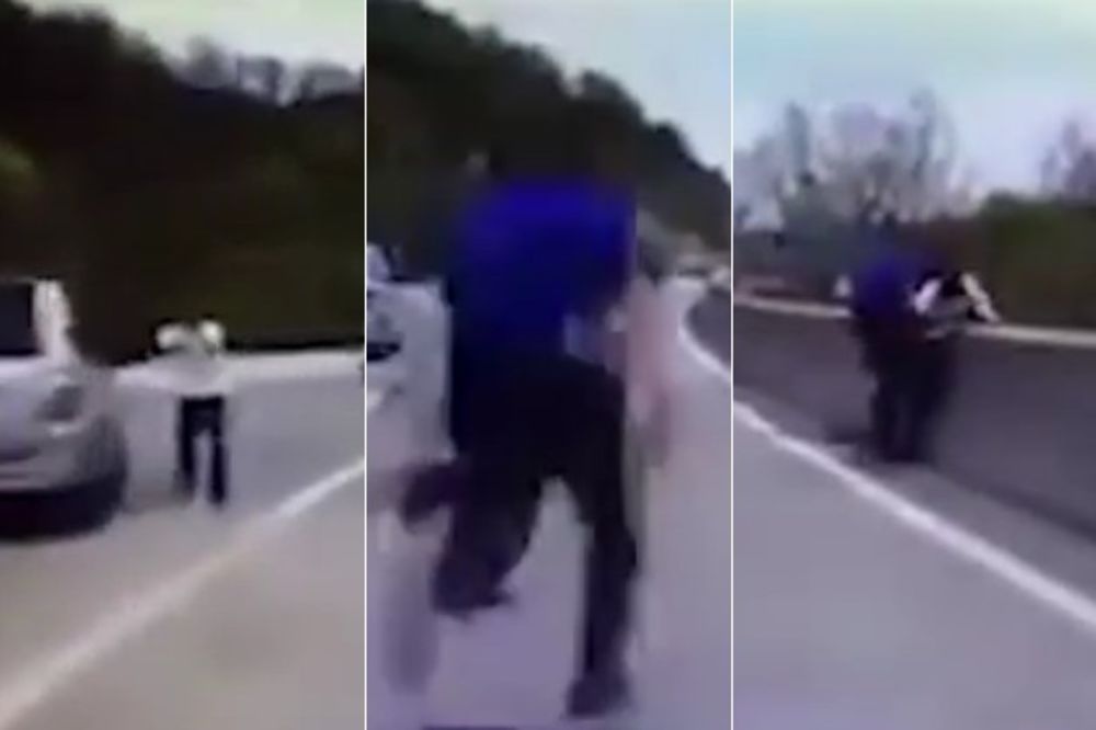 (VIDEO) DRAMATIČAN SNIMAK SUPERHEROJA: Policajac spasao čoveku život sprečivši ga da skoči s mosta