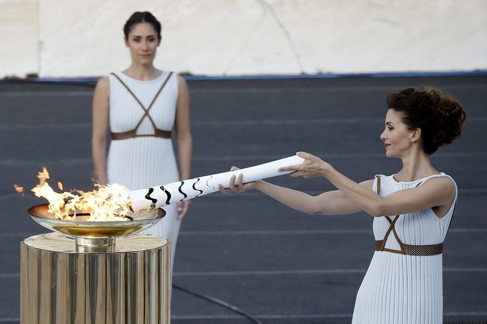 NA PUTU ZA RIO: Olimpijski plamen stigao u Ujedinjene nacije u Ženevi