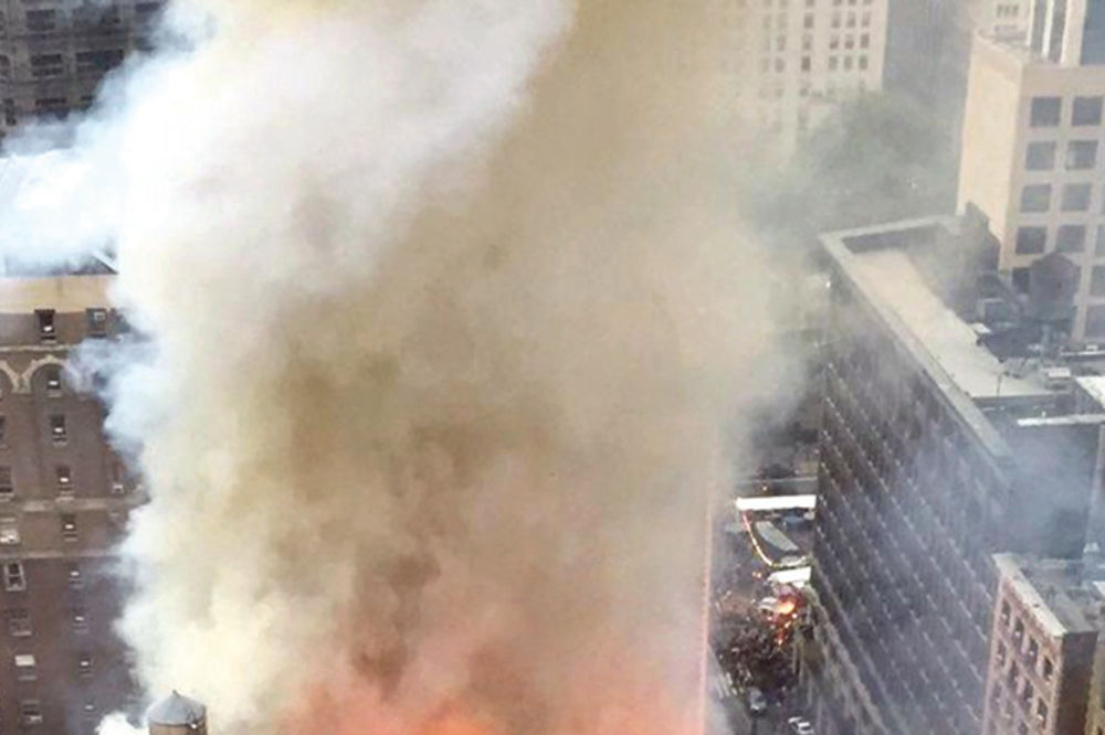 SRPSKU SVETINJU U NJUJORKU PROGUTAO PLAMEN: Požar je podmetnut?