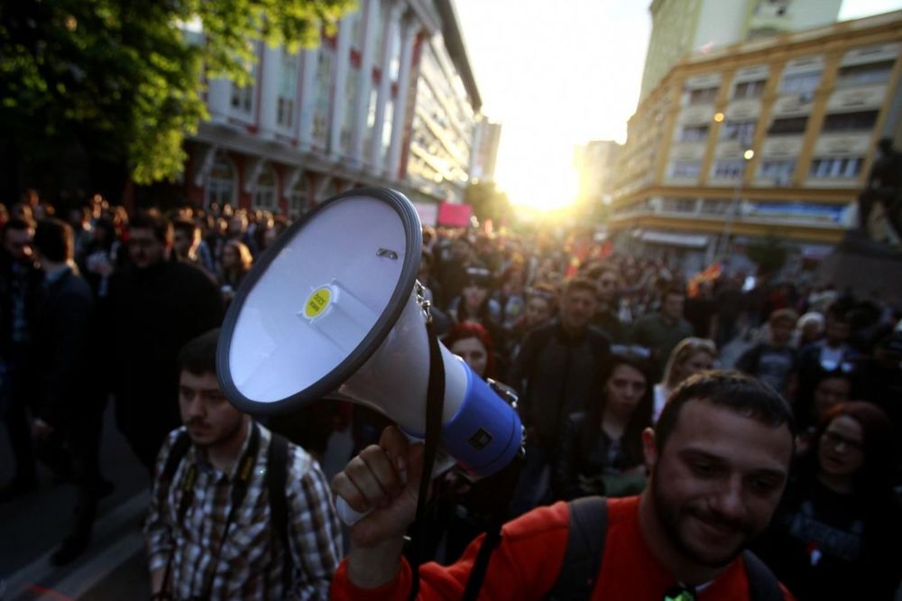 POSLE PRAZNIČNE PAUZE: Ponovo protesti u Skoplju, traže ostavku Ivanova