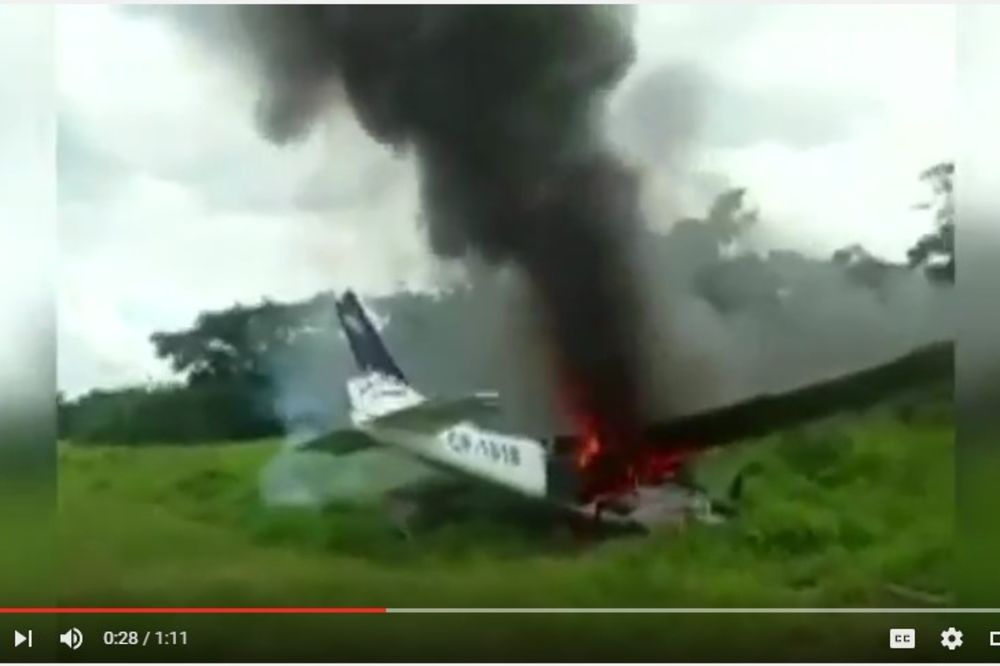 (VIDEO) OVAKO TO RADE PERUANCI Oborili avion pun kokaina i pohapsili krijumčare